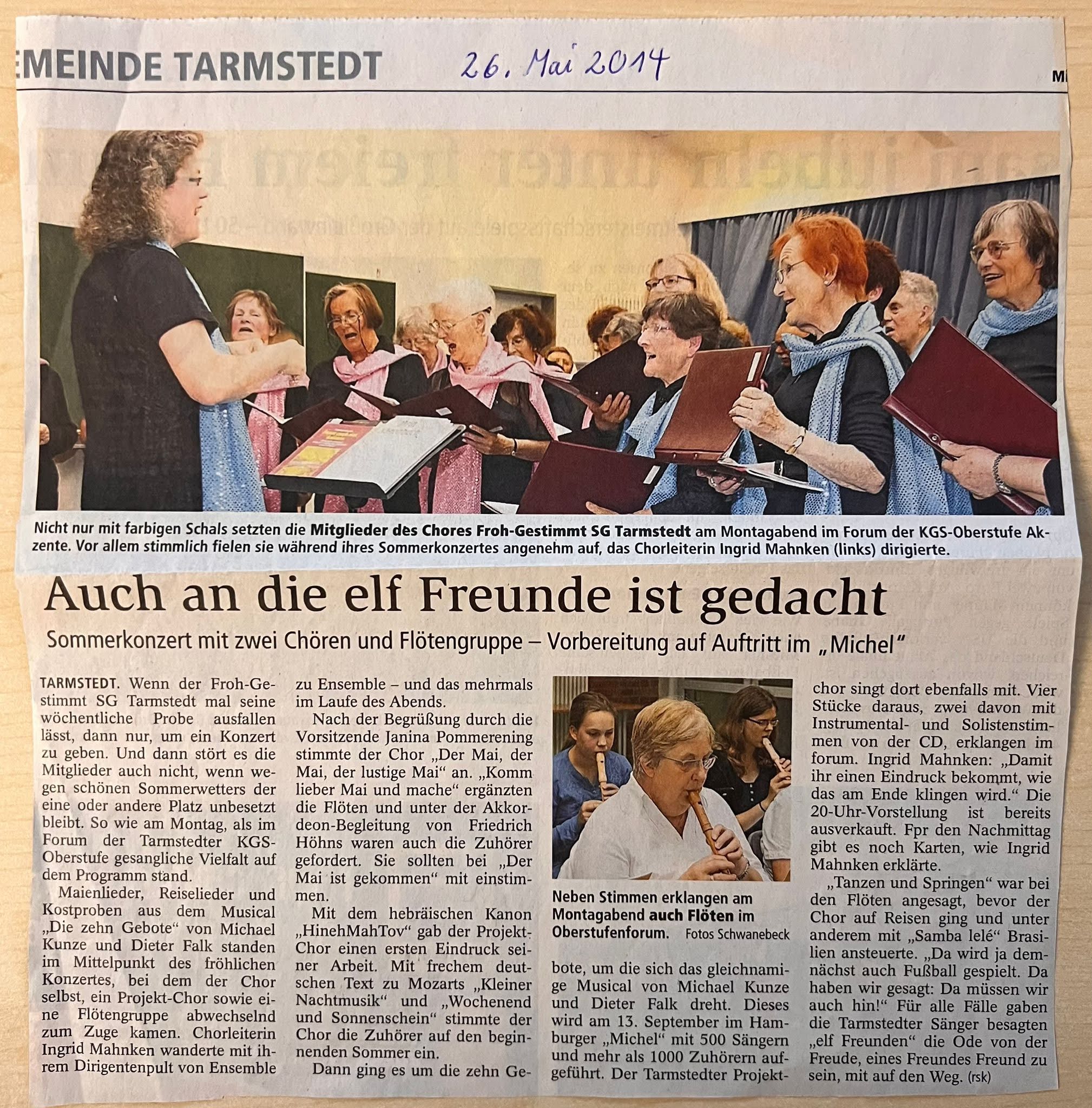 Bericht: Zeitung - Teil 1