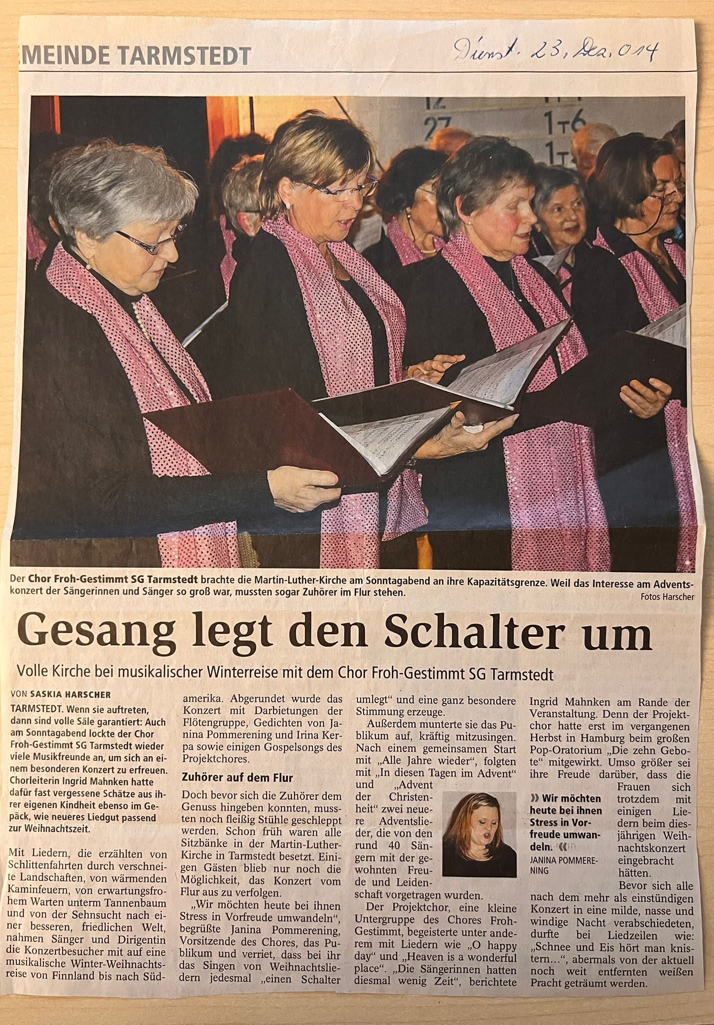 Bericht: Zeitung - Teil 1